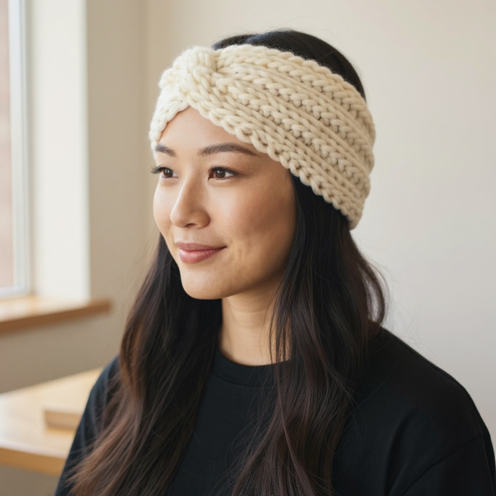 Crocheted Ear Warmer / Headband