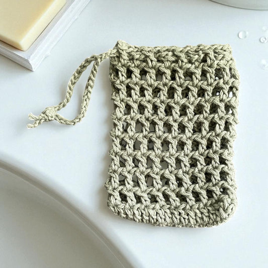 Exfoliating Soap Saver Pouch - Sage