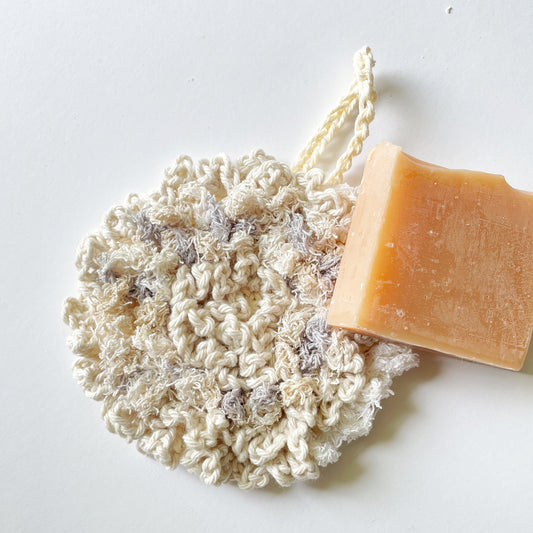 Flat Cotton Loofah